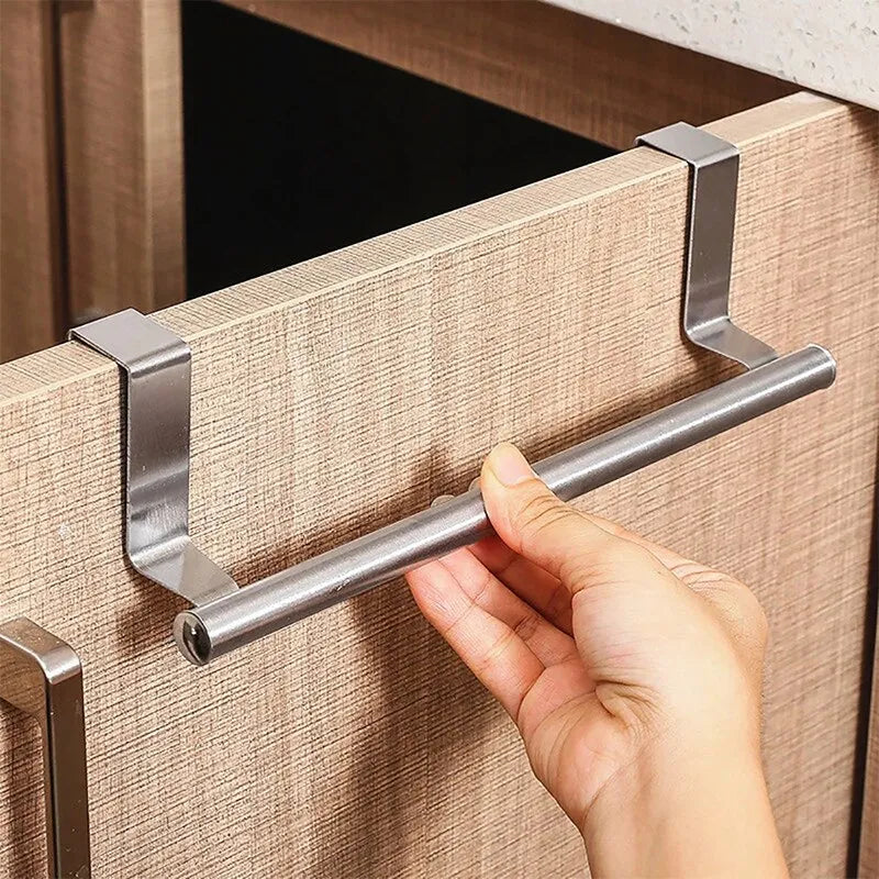 Toalheiro de Porta em Aço Inoxidável